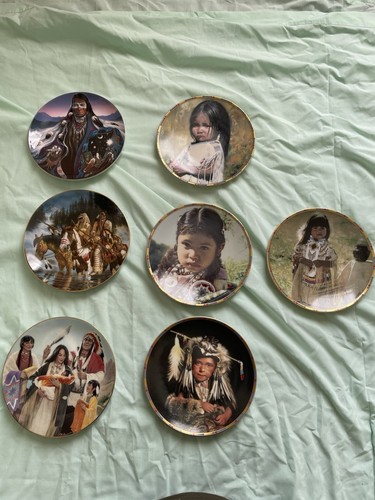 American indian plates - plates,