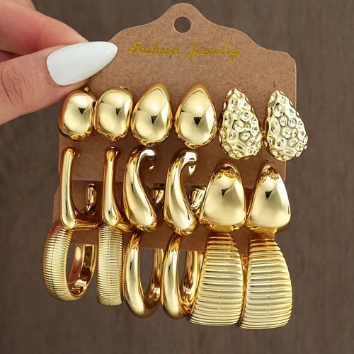 18pcs chunky waterdrop - 18pcs,