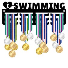Swimming acrylic medal hanger - acrylic,