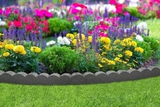 Primeur Graphite Flexi Curve 1.2 Metre Edging Lawn Scallop Curve Border Garden