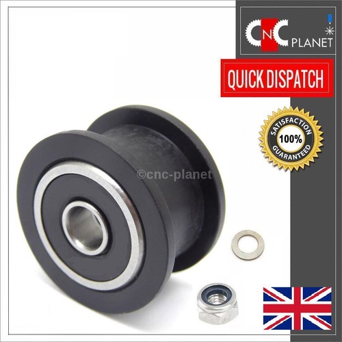Delrin smooth idler pulley - smooth,