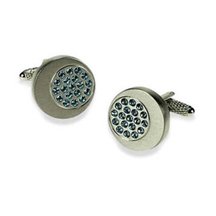 Sapphire with swarovski - sapphire,