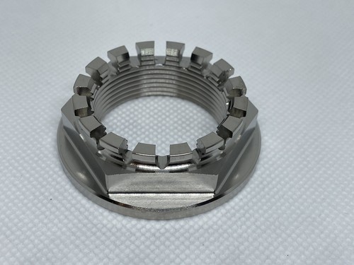 Wheel axle nut titanium - wheel,