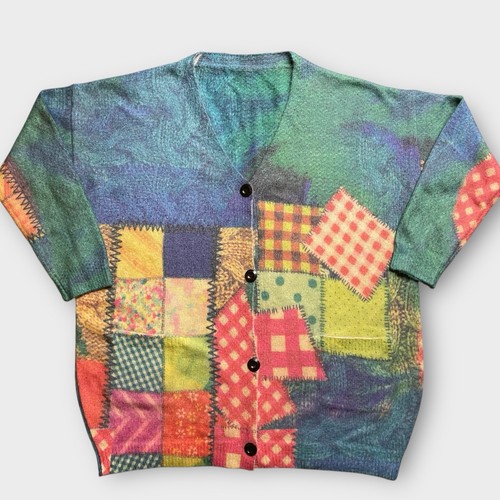 Vintage soft knit - vintage, patchwork