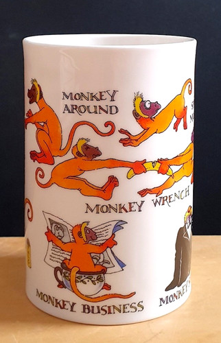 Dunoon monkey business mug - dunoon,