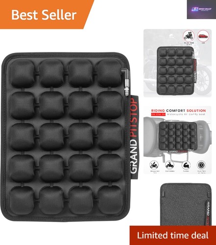 Inflatable motorcycle air seat - inflatable,
