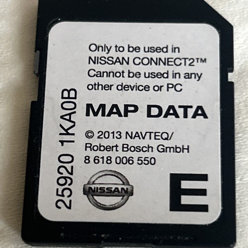 Nissan connect map data sd - connect,