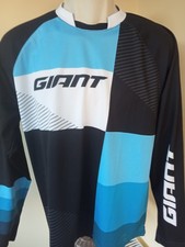 GIANT mens long sleeve cycling top, UK M adults, see measurements (fits like L)