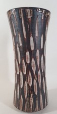 Vintage Superb 10" inch Briglin Hand Thrown British 70s-80s Studio Pottery Vase