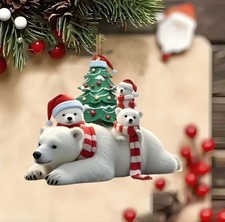 2D Acrylic Christmas Hanging