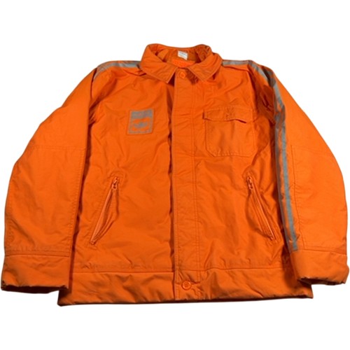 Adidas jacket men orange - jacket, m