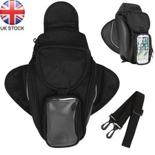 Black Motorcycle Oil Fuel Tank