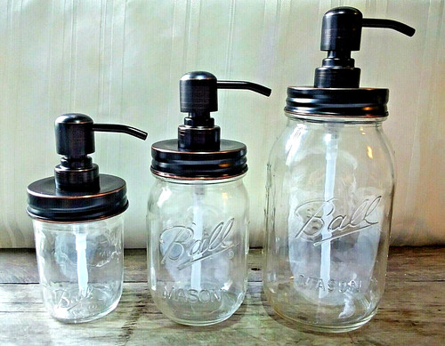 Ball mason jar - jar, pump