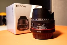 Pentax DA HD Pentax-DA 15mm F4ED AL Limited (Black)