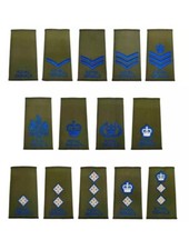 Royal Signals Olive Green Rank
