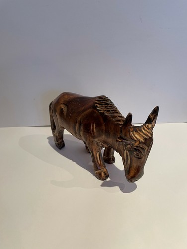 Hand carved mangrove wood - carved,