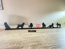 Modern Plastic Figurine Dog rail,  85 Breeds, Shadow Casting Gift, Door Runner .