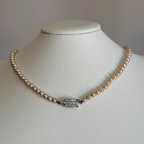 Lotus faux glass pearl single - lotus,