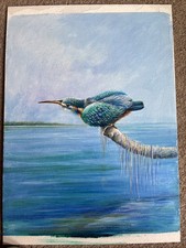 Kingfisher Original Painting