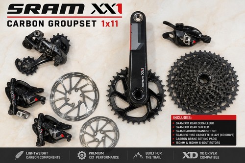 Sram xx1 carbon groupset - sram,