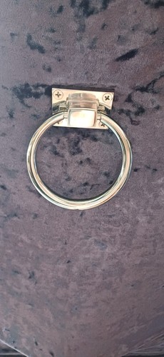 Silver chrome chair knocker - chair,