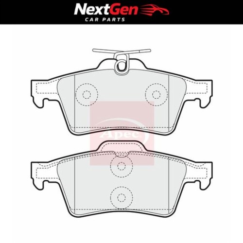 Rear brake pads apec - rear, ford