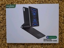 Goojodoq Wireless Keyboard Pink Case For Pad Pro & Air 4 & 5 (AI895 Pro)  NEW 