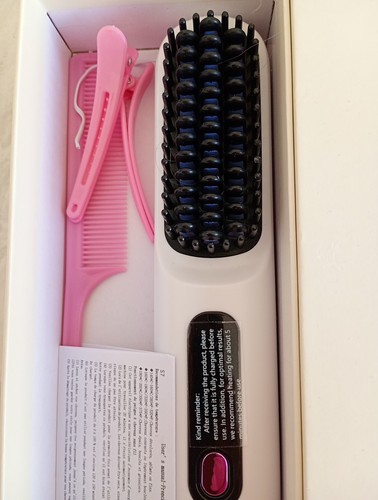 Genai hair straightener brush - straightener,