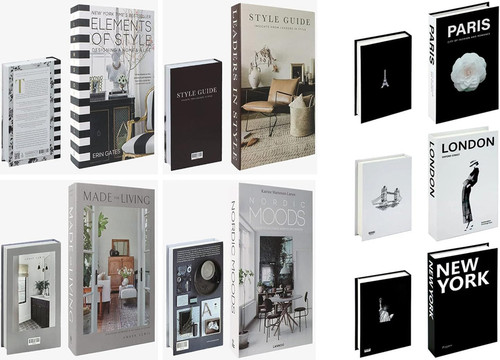 Pcs decorative books - pcs,