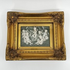 Gilt Wood Framed Cherubs