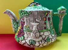 Vintage Thomas Lawrence Falcon Ware Dovecote Tea Set Teapot,Sugar Bowl ?️?️