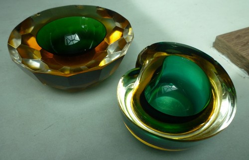 Two mid century italian - century, murano