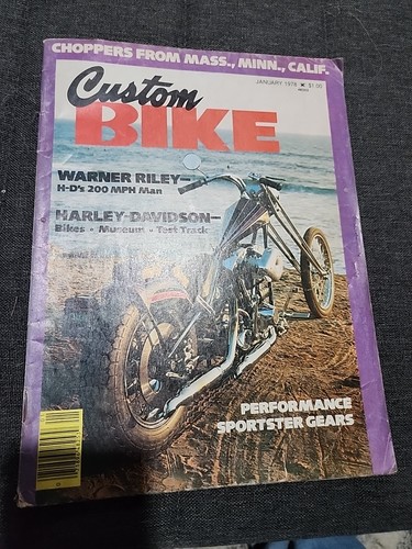 Jan 1978 custom bike - custom,