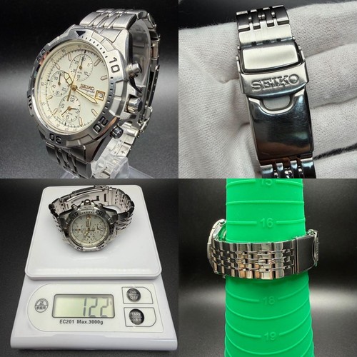 Seiko chronograph alarm - seiko,