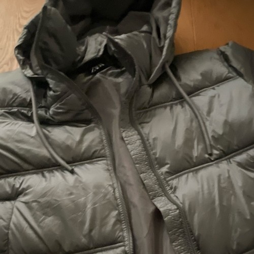 Zara women hooded metallic - zara, women's