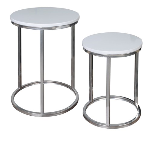 Nest tables high gloss set - nest, of