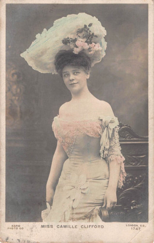 Postcard edwardian actress - edwardian,