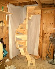 SPIRAL STAIRCASE KIT 40" DIA X