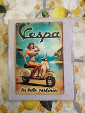 Metal sign, Vespa, 20x30 cm