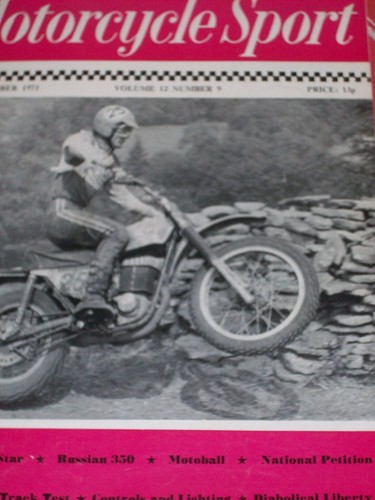 Motorcycle sport bsa - sport, 09/71