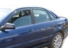 Wind Deflectors Fits Audi A4 B5 Saloon 1995-2001 4-Pcs Set Tinted Heko