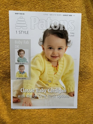 Patons babies classic cardigan - babies,