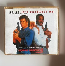 Sting With Eric Clapton - It's Probably Me (CD, Single) Lethal Weapon 3