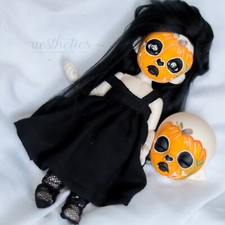 Pukifee Ante Pumpkin Halloween BJD Doll 1/4 MSD with faceup OOAK
