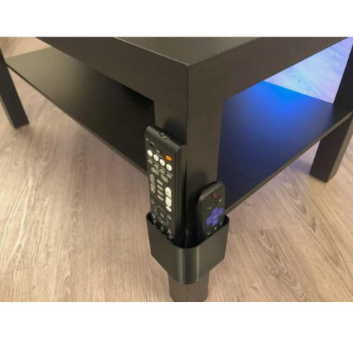 Side mounted remote holder for - remote,
