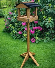 Wooden garden bird table free - wooden,