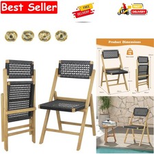 Patio chairs set folding - chairs, 2,