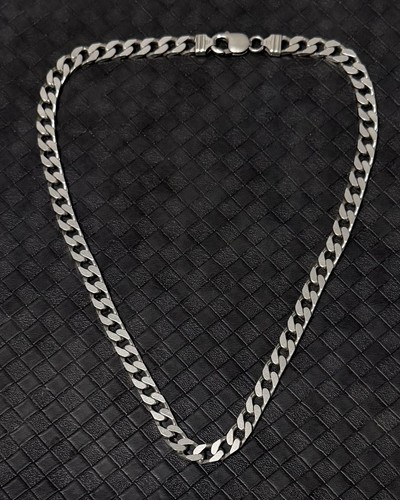 Heavy curb link 925 sterling - curb,