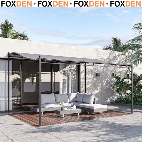4x3m wall mounted - 4x3m, gazebo