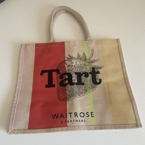 Waitrose strawberry tart tote - waitrose,